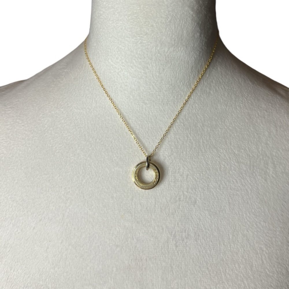 Coach Gold Pendant Necklace - Picture 3 of 3
